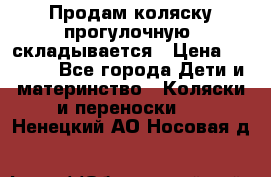 Продам коляску прогулочную, складывается › Цена ­ 3 000 - Все города Дети и материнство » Коляски и переноски   . Ненецкий АО,Носовая д.
